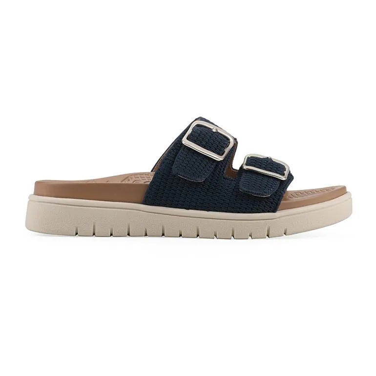 White Mountain Womens Nanny Slide Sandals