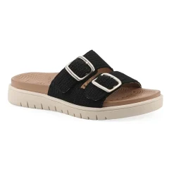 White Mountain Womens Nanny Slide Sandals