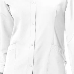 Wink® W123 Crew Neck Warm Up Womens Plus Moisture Wicking Wrinkle Resistant Quick Dry Scrub Jackets