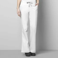 Wink® Wonderwork 502 Flare Womens Petite Tag Free Scrub Pant