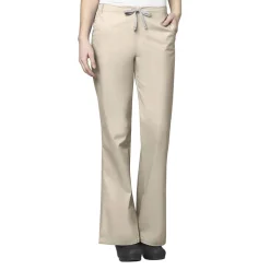 Wink® Wonderwork 502 Flare Womens Petite Tag Free Scrub Pant