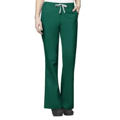 Wink® Wonderwork 502 Flare Womens Petite Tag Free Scrub Pant