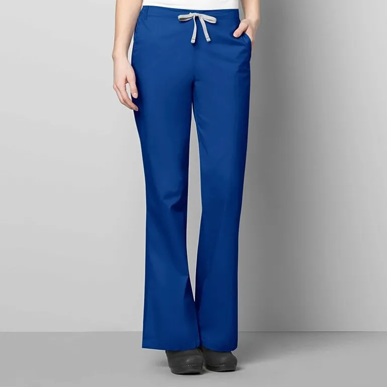 Wink® Wonderwork 502 Flare Womens Petite Tag Free Scrub Pant