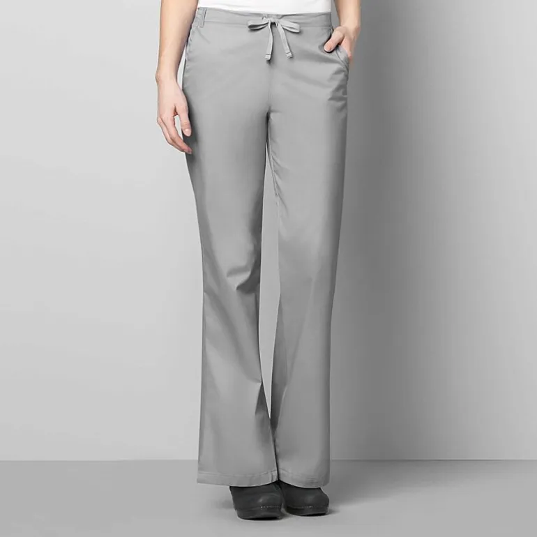 Wink® Wonderwork 502 Flare Womens Petite Tag Free Scrub Pant