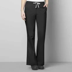 Wink® Wonderwork 502 Flare Womens Petite Tag Free Scrub Pant