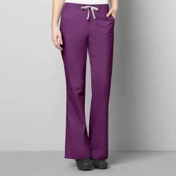 Wink® Wonderwork 502 Flare Womens Petite Tag Free Scrub Pant