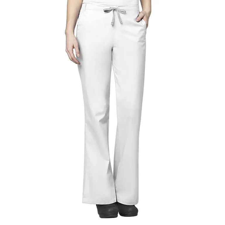Wink® Wonderwork 502 Flare Womens Petite Tag Free Scrub Pant