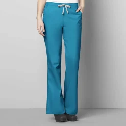 Wink® Wonderwork 502 Flare Womens Petite Tag Free Scrub Pant