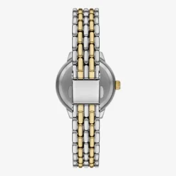 Womens Crystal Accent Two Tone 3-pc. Watch Boxed Set Fmdjset719