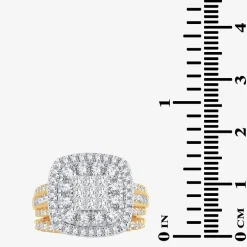 Womens 1/3 CT.T.W. Natural Diamond 10K Gold Bridal Set