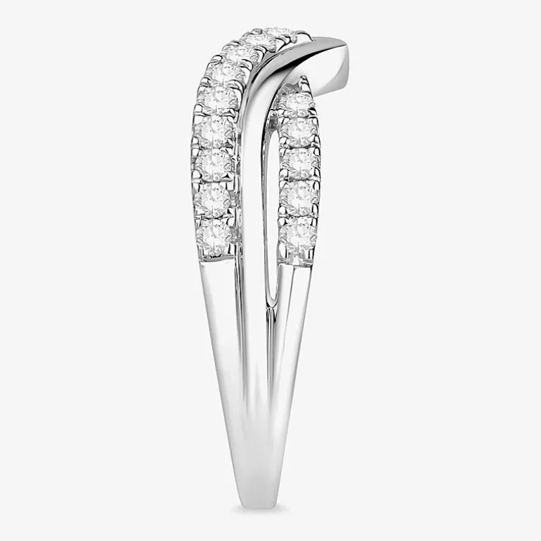 Womens 1 CT. T.W. Natural White Diamond 10K Gold Anniversary Band