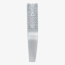 Womens 1/2 CT. T.W. Natural White Diamond 14K Gold Anniversary Wedding Band