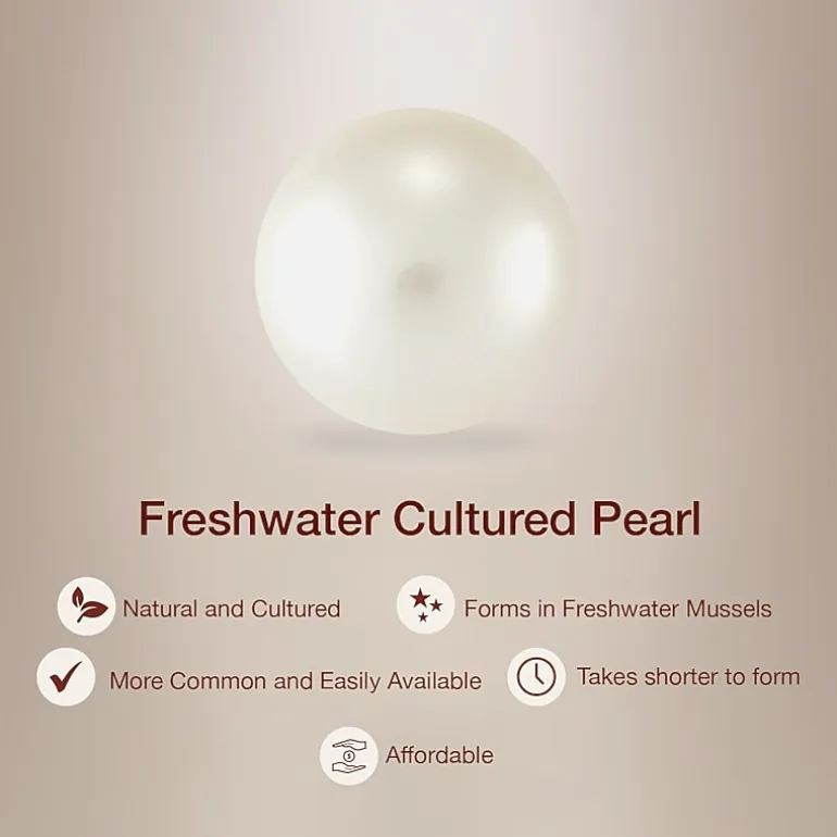 Womens Cultured Freshwater Pearl 10K Yellow Gold Strand Necklace