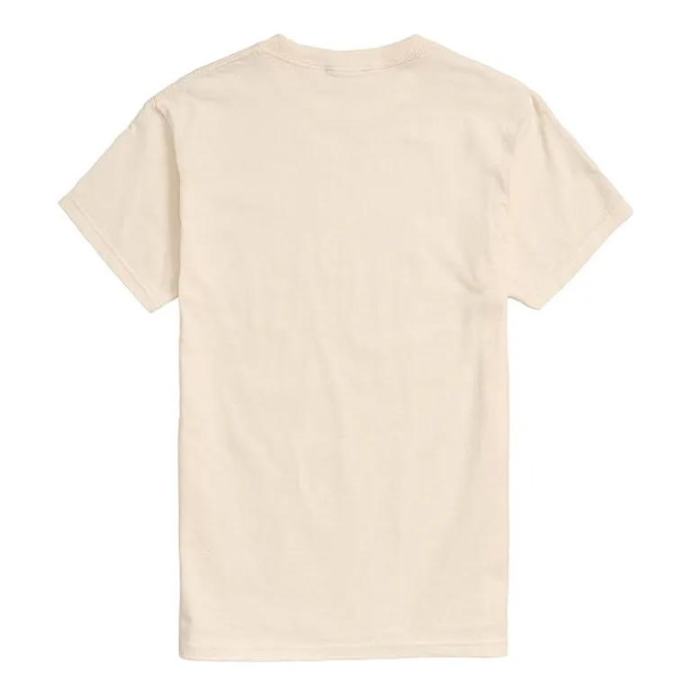 Womens Juniors Crew Neck Short Sleeve Regular Fit Peanuts Snoopy Graphic T-Shirt