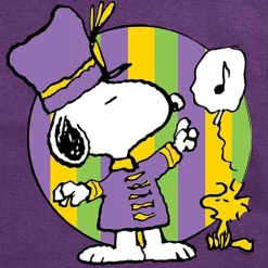 Womens Juniors Crew Neck Short Sleeve Regular Fit Peanuts Snoopy Graphic T-Shirt