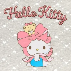 Womens Juniors Crew Neck Short Sleeve Regular Fit Hello Kitty Graphic T-Shirt