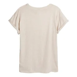 Womens Juniors Scoop Neck Short Sleeve Oversized Peanuts Snoopy Graphic T-Shirt