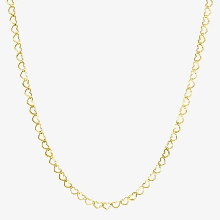 Womens 10K Gold Heart 2-pc. Jewelry Set
