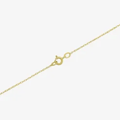 Womens 14K Gold Lady of Guadalupe Oval Pendant