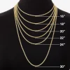 Womens 18K Gold Over Brass 2-pc. Necklace Set