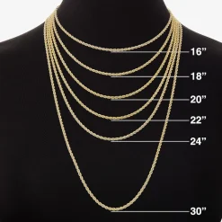 Womens 18K Gold Over Brass 2-pc. Necklace Set