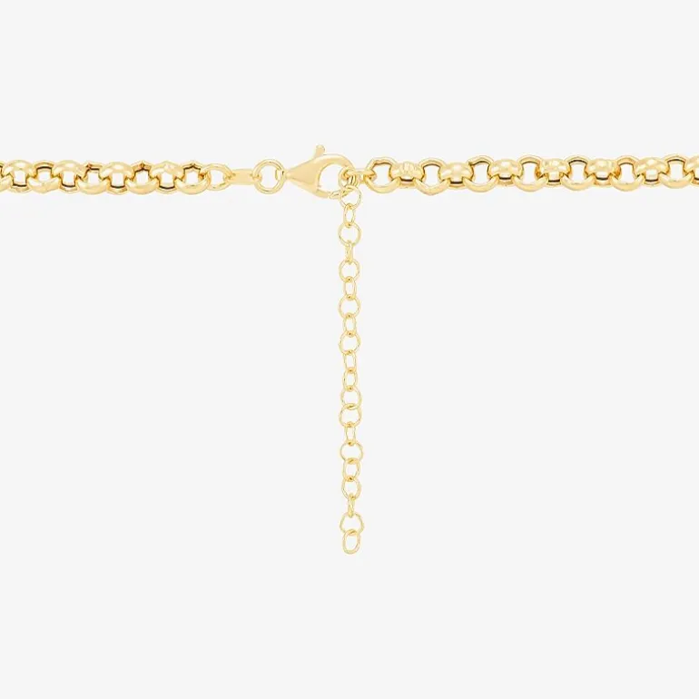 Womens 14K Gold Over Silver Heart 16 Inch Pendant Necklace