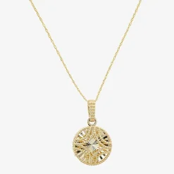 Womens 14K Gold Round 2-pc. Jewelry Set