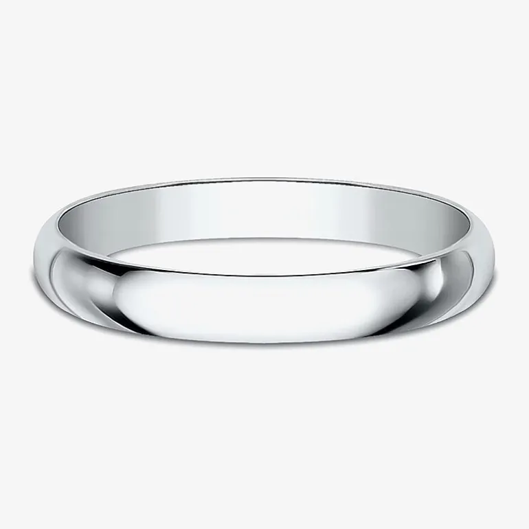 Women's 14K Yellow Gold 2.5MM Traditional Wedding Band