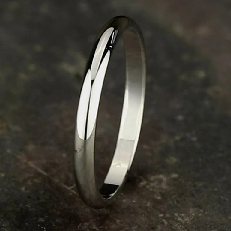 Women's 14K Yellow Gold 2.5MM Traditional Wedding Band