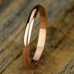 Women's 14K Yellow Gold 2.5MM Traditional Wedding Band