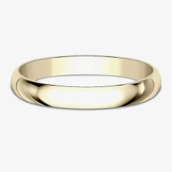 Women's 14K Yellow Gold 2.5MM Traditional Wedding Band