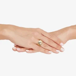 Womens 9M 14K Gold Band