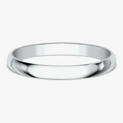 Womens 2MM Gold Wedding Band