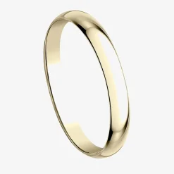 Womens 2MM Gold Wedding Band