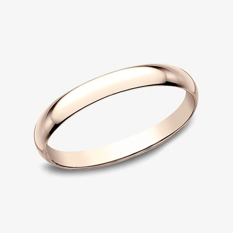 Womens 2MM Gold Wedding Band