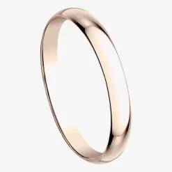 Womens 2MM Gold Wedding Band