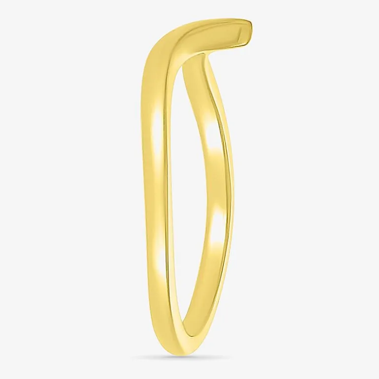 Womens 7MM 10K Gold Band