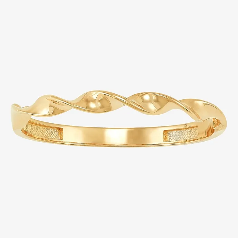 Womens 2MM 10K Gold Band