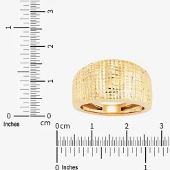 Womens 11.5MM 14K Gold Band