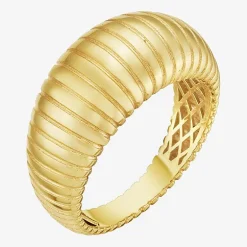 Womens 9.5MM 14K Gold Band