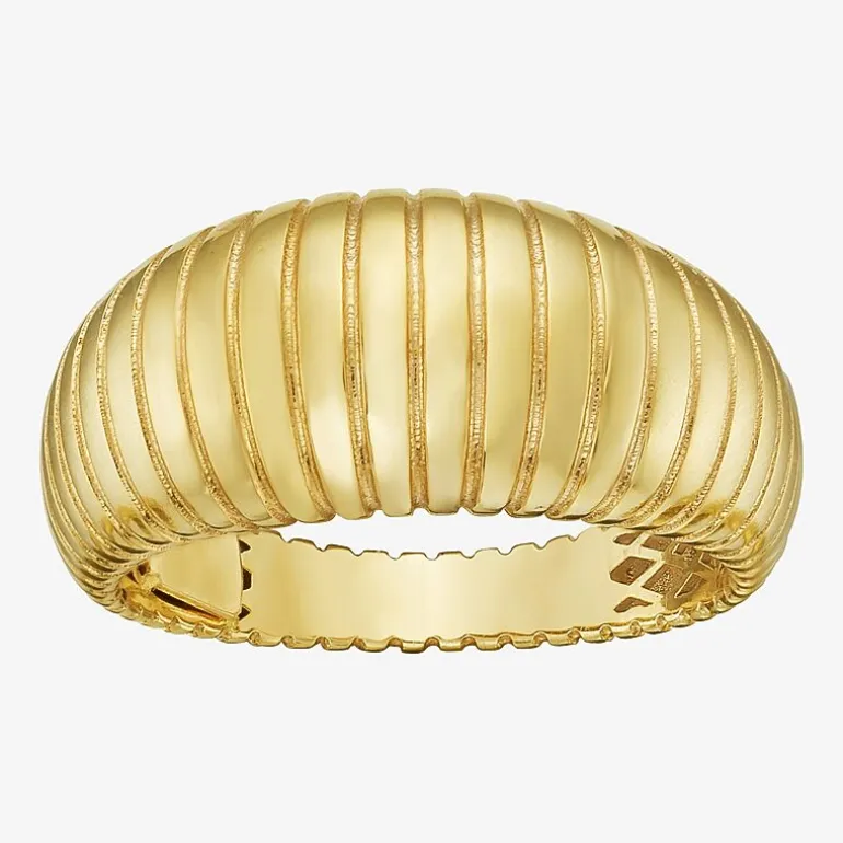 Womens 9.5MM 14K Gold Band