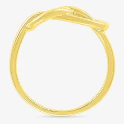 Womens 6.5MM 10K Gold Infinity Band