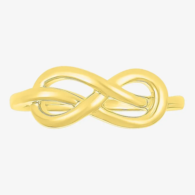 Womens 6.5MM 10K Gold Infinity Band