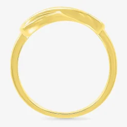 Womens 5MM 10K Gold Infinity Band