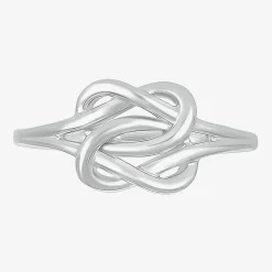 Womens 8.5MM 10K Gold Knot Band