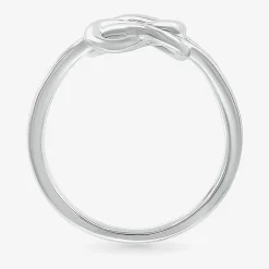 Womens 8.5MM 10K Gold Knot Band