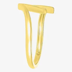 Womens 13.5MM 10K Gold Round Band