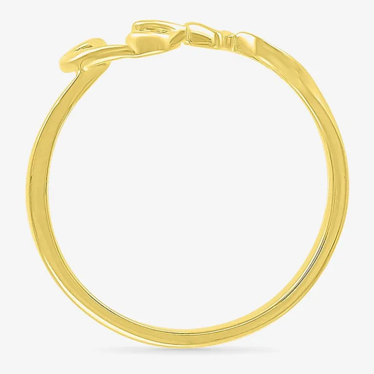 Womens 6.5MM 10K Gold Round Band