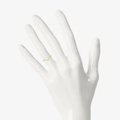 Womens 2MM 10K Gold Round Band