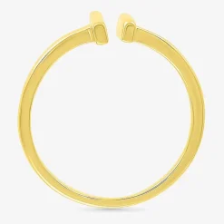 Womens 8.5MM 10K Gold Round Band
